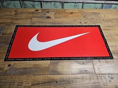 Vintage 1998 Nike Swoosh Poster “Just Do It” 15.5 X 35 inches