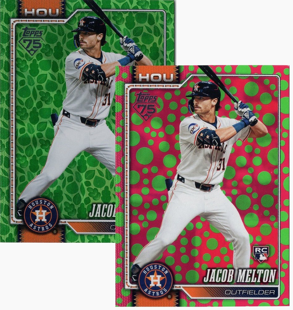 2026 Topps Series 1 – Jacob Melton ROOKIE #148 BUNDLE – Polka Dots Easter Leaves