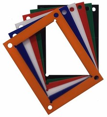 Double Vertical Booklet Card Holder Display Case ( 3-1/2&Prime; x 5-3/8&Prime; Cards )