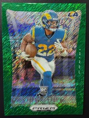 2024 Panini Prizm Deca Blake Corum #189 Green Shimmer Prizm /12 (RC)