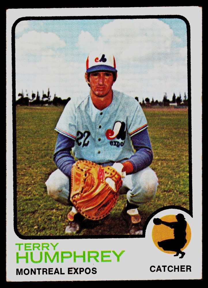 1973 Topps #106 Terry Humphrey – EX