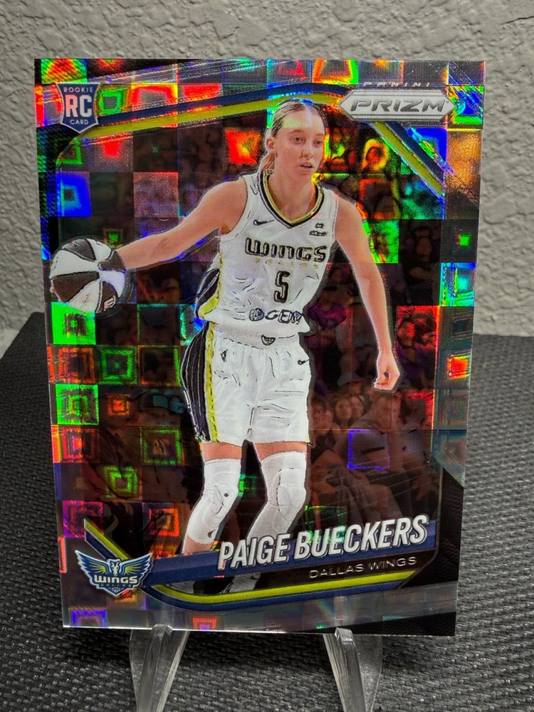 2025 Panini Prizm WNBA Paige Bueckers Silver Pandora Prizm Rookie RC #5