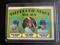 1972 Topps – 1972 Rookie Stars Carlton Fisk, Cecil Cooper, Mike Garman #79 (RC)