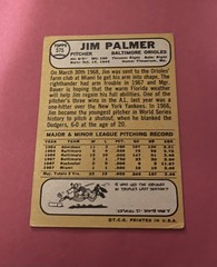 1968 Topps – High # Jim Palmer #575