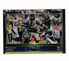 Marshawn Lynch 2015 Topps Chrome #1 Seattle Seahawks