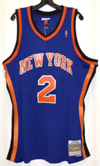 Men&rsquo;s-Mitchell & Ness-Larry Johnson-New York Knicks-Basketball-Jersey-2XLB-NWT