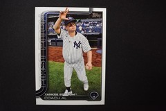 Nicky Cass Coach Al 2025 Topps Series 1 2024 First Pitch #FP-4 New York Yankees