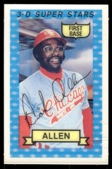 Dick Allen 1974 Kellogg&rsquo;s 3-D Super Stars Chicago White Sox Card (Not Cracked)
