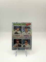 2026 Topps Heritage #387 2026 Rookie Pitchers Chrome Silver Sparkle Refractors