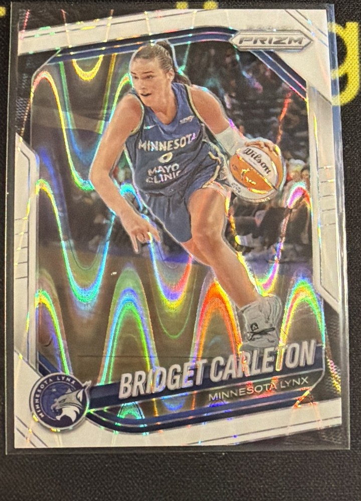 2025 Panini Prizm WNBA – Bridget Carleton #88 White Seismic Prizm