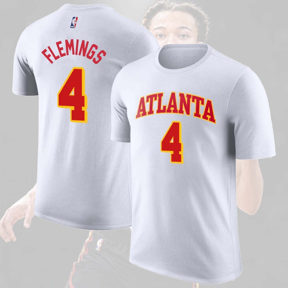 HOT ITEM – Kingston Flemings #4 Atl@nta Hawks Team 2026 Player Name & Number