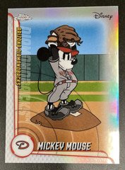 2025 Topps Chrome Mickey Mouse SSP Refractor #MLBA-4 Disney MLB RARE *H*