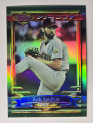 1994 TOPPS FINEST REFRACTOR 🌈 RICK AGUILERA #280 MINNESOTA TWINS