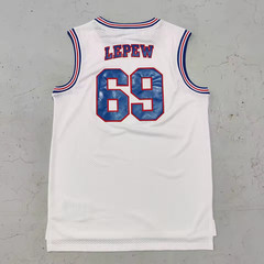 Space Jam Tune Squad Team Jersey White – Full Looney Tunes Squad Graphic
