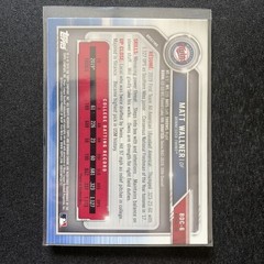 2019 Bowman Draft – Chrome Matt Wallner #BDC-6 Refractor (RC) Rookie