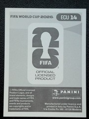 Panini FIFA World Cup 2026 Sticker ECU14 John Veboah – Ecuador