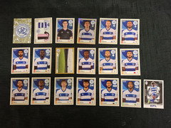 19 QUEENS PARK RANGERS (QPR)PANINI STICKERS 2025/26 BUNDLE SECURELY 48HR TRACKED
