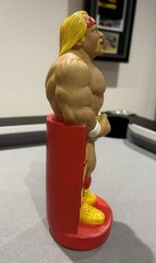 Vintage Hulk Hogan Titan Sports WWF Hulkamania Coin Bank 1991
