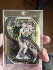 2025 Panini Select WNBA Cameron Brink #120 Premier Level Silver Party Prizm SSP