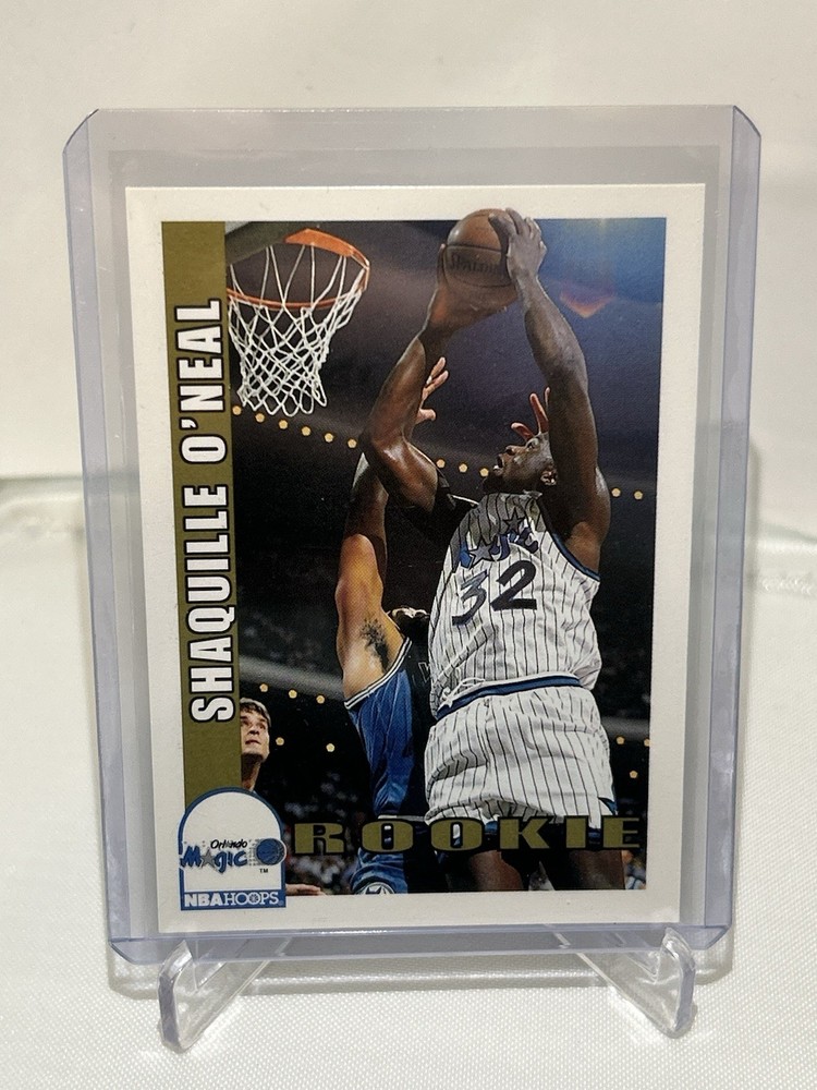 1992-93 Skybox NBA Hoops Shaquille O&rsquo;Neal #442 RC – Orlando Magic HOF