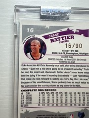2005-06 Topps Chrome Blue X-Fractors X-Fractor Sealed #16 Shane Battier /90