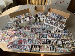 O83. Large Lot Philadelphia Phillies Baseball Cards Around 1,300 Cards