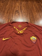 2019-20 Nike Breathe Women’s AS Roma Home Soccer Jersey XL Forza Roma