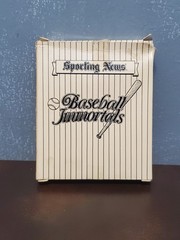 Willie Mays Sporting News Baseball Immortals Porcelain Card with Stand and COA