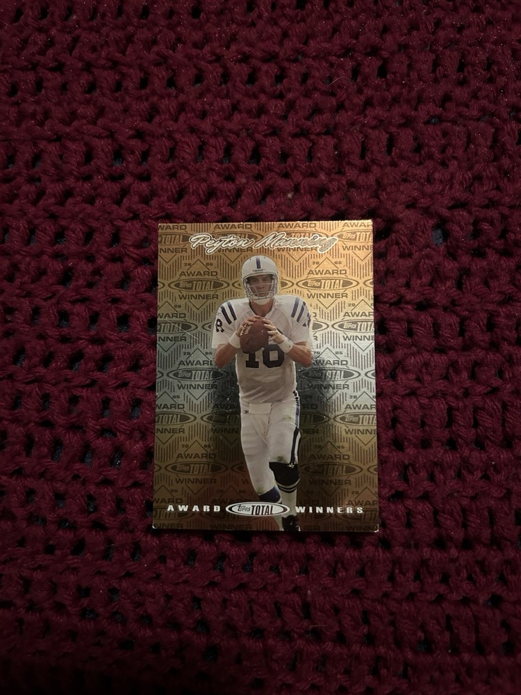 2006 Topps Total – Award Winners Peyton Manning #AW17