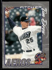 2000 Multi-Ad Minor League Tim Drew Akron Aeros #25