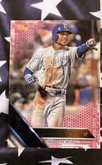 2016 Topps Jarrod Dyson #684 Mothers Day Pink /50 Royals