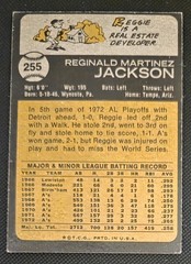 1973 Topps – Reggie Jackson #255