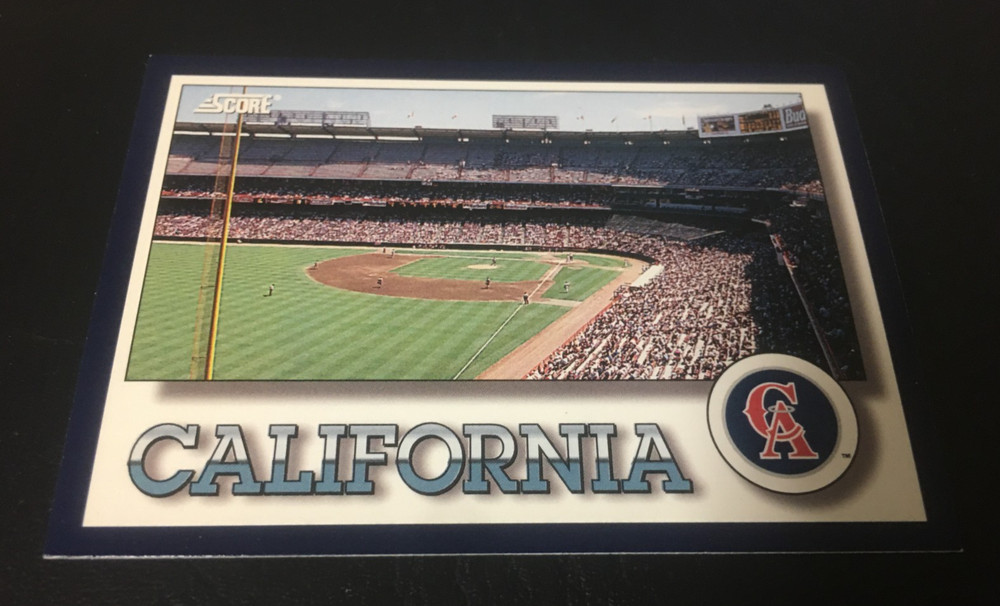 1994 Score Baseball Stadium View Team Checklist Cards 20+ Angels Tigers See List