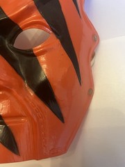 Rare 1998 WWF WWE Officially Licensed Kane Rigid Plastic Mask Vintage Undertaker