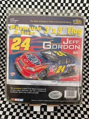 Jeff Gordon #24 DUPONT 2006 3ft x 5ft Twin Sided Flag NASCAR