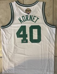 Luke Kornet Signed Autographed Boston Celtics Finals Jersey Beckett COA
