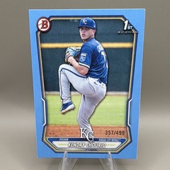 Topps Kendry Chourio 2026 Bowman Prospects #BP-7 Sky Blue /499 Royals RC