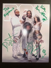 SIGNED THE RIGHTEOUS 8×10! AEW WRESTLING! RING OF HONOR! TNA! VINCENT! DUTCH!