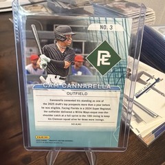 2025 Panini Prospect Edition 20-80 Scale 🔥 Cam Cannarella #3 (RC) ⚾️ Marlins