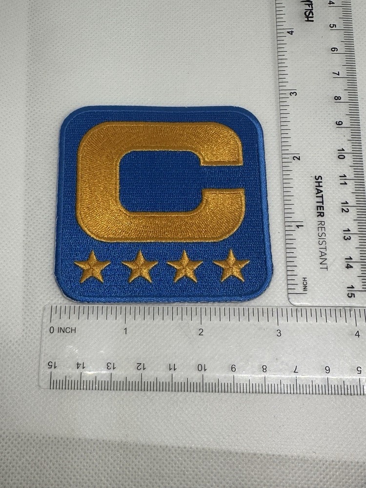 Los Angeles Chargers Captain Patch 3” Iron On Embroidered
