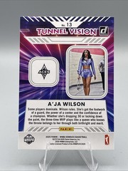 A&rsquo;JA WILSON – 2025 WNBA Donruss Tunnel Vision #13 Las Vegas Aces – A&rsquo;JA WILSON
