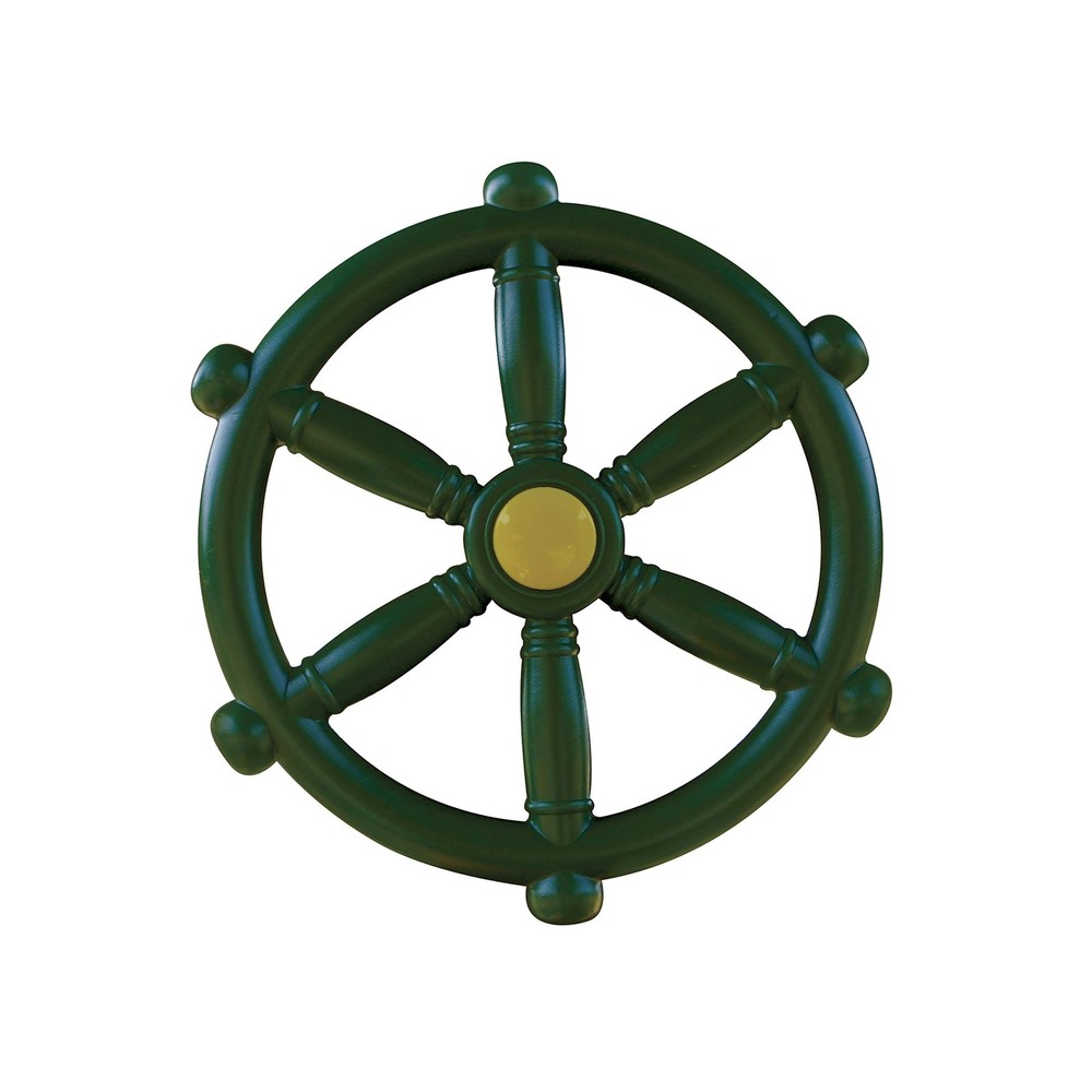 Gorilla Playsets 07-0006 Pirates Wheel Swing Set Accessory 12 Inch Diameter
