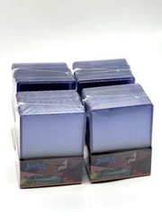 100pcs Lenayuyu 3&Prime; x 4&Prime; Clear Thick Toploaders 55PT Card Holders Standard Size