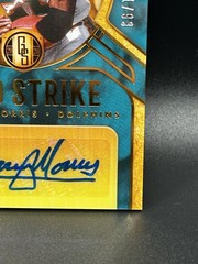Panini 2020 Gold Standard GOLD Strike Mercury Morris Auto 01/99 FIRST PRINT GST8