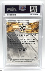 MANDY ROSE – 2019 WWE TOPPS UNDISPUTED ON CARD AUTOGRAPH #184/199 – PSA 10 GEM