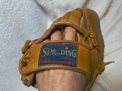 Spalding Baseball Glove Carl Yastrzemski 42-3421 Triple Crown Mitt RHT Great 2