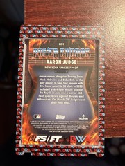 Topps 2026 Bowman Power Chord PC-1 Aaron Judge New York Yankees MLB AWESOME CARD