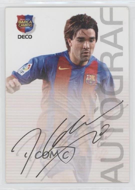 2004 Panini Megacracks Barca Campeon Autografo Catalan (Barca Campio) Deco 0t48