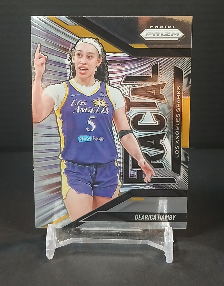 2025 Panini Prizm WNBA – Fractal Dearica Hamby #7 (2 Card Min)