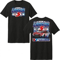 Kyle Larson #5 Valvoline Patriotic Speed Camaro Racing Shirt Fan Gift